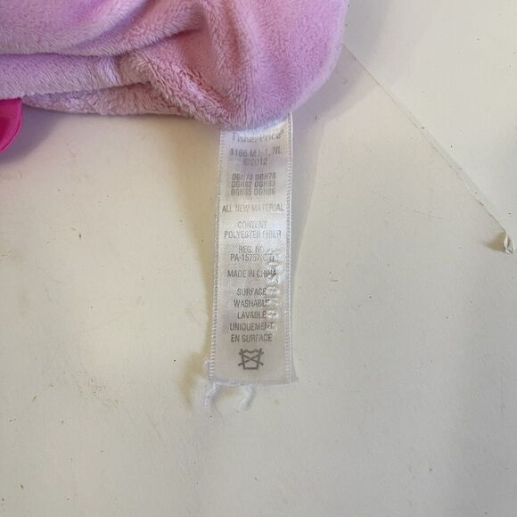 Fisher-Price Soothe & Glow Plush Pink Seahorse Tummy Lights Up Plays Music 2012 - Picture 4 of 6